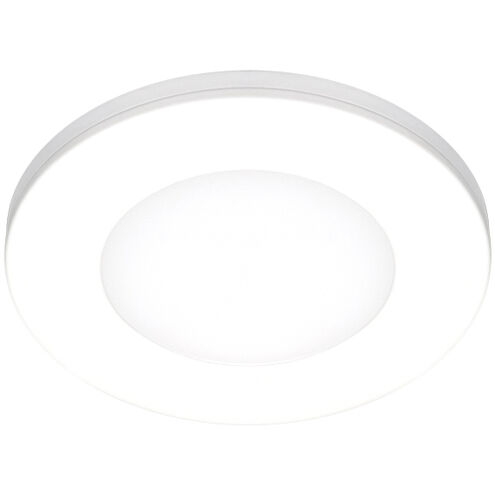 Omni Slim 3.4 inch Black and White Puck Lighting